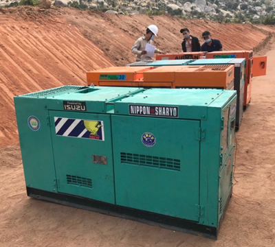 Cho thuê máy phát điện tại Vĩnh Long