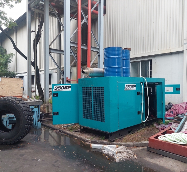 Cho thuê máy phát điện phục vụ công ty Sailun