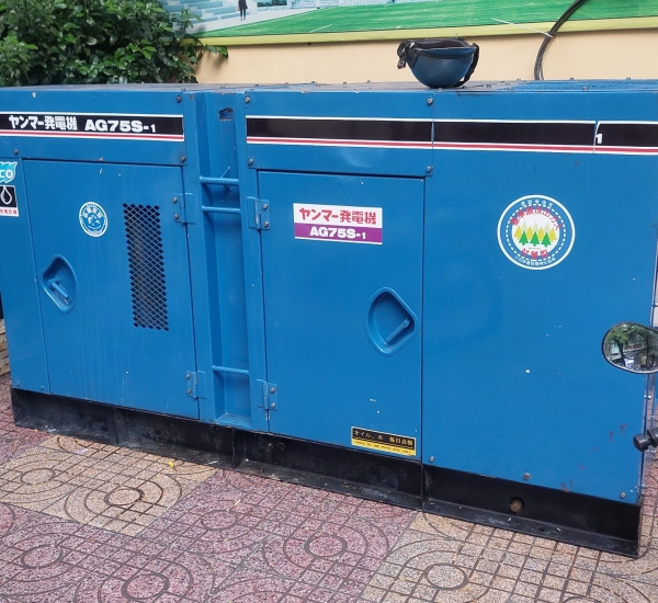 Máy phát điện Nhật Minh phục vụ cho trường thi tốt nghiệp