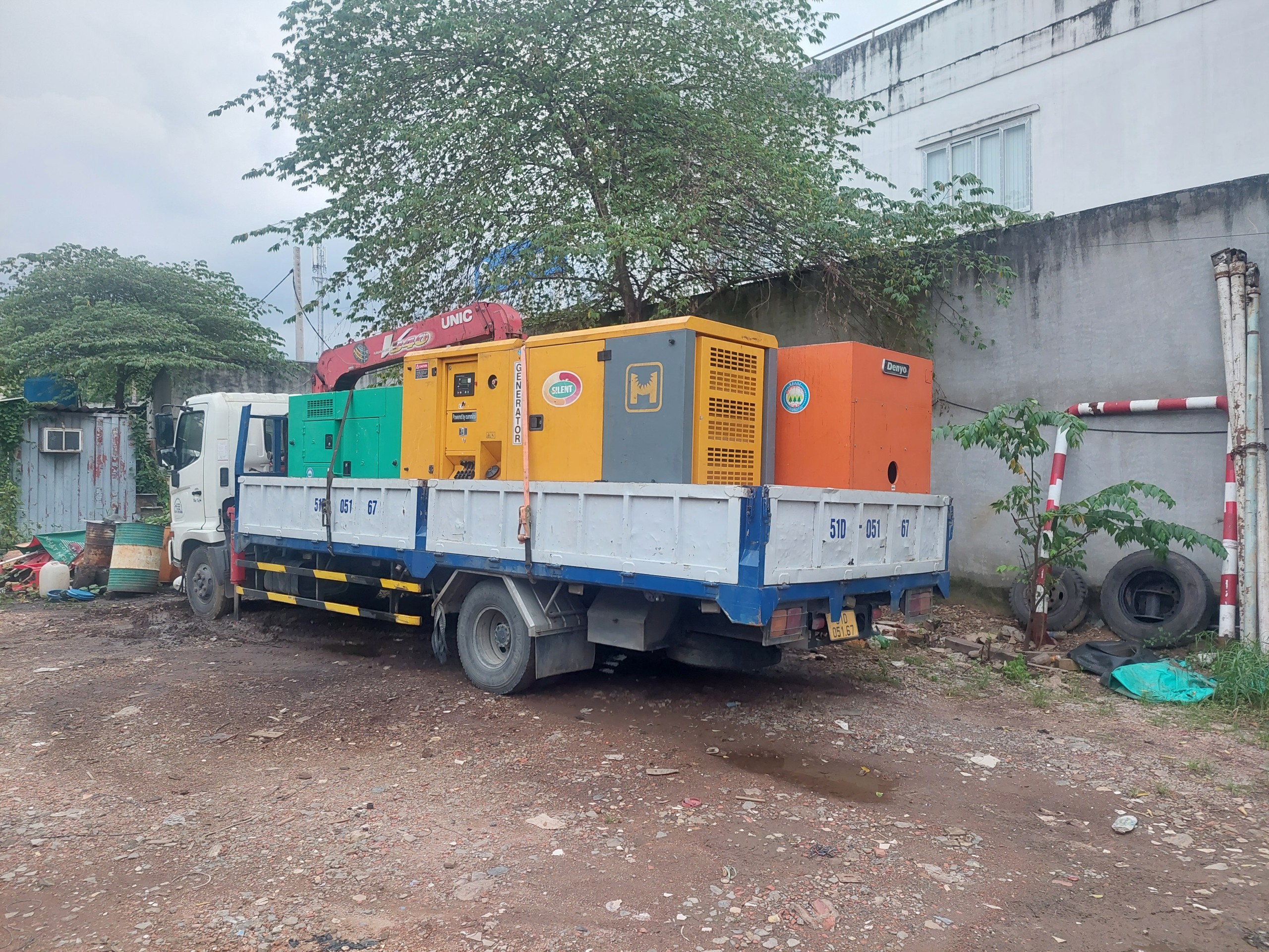 Cho thuê máy phát điện tại Tiền Giang