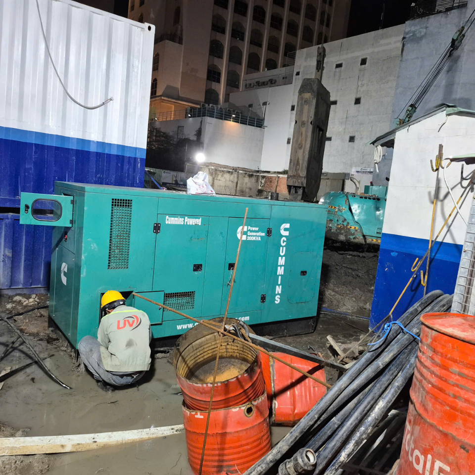 Dịch vụ cho thuê máy phát điện 50KVA chuyên nghiệp tại Nhật Minh