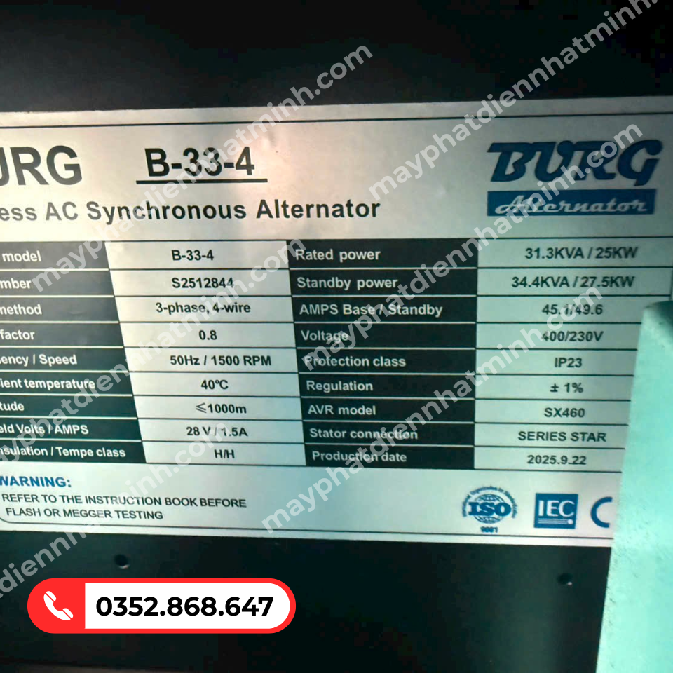 Bảo trì và vận hành máy phát điện cũ hiệu quả