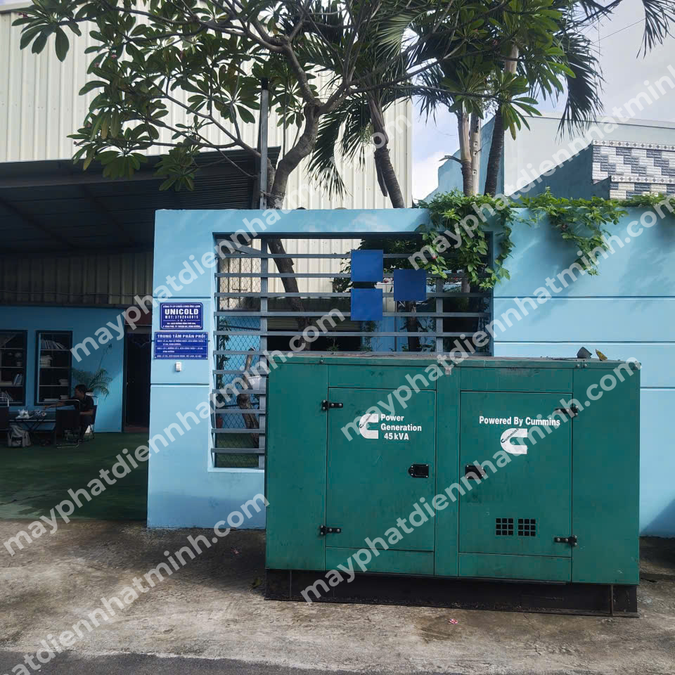 Các đặc điểm nổi bật của máy phát điện 50KVA cho thuê