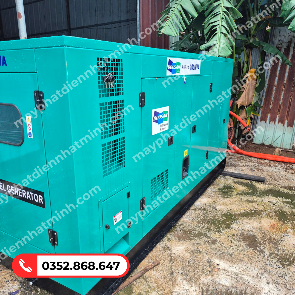 Các loại máy phát điện cũ phù hợp với nhu cầu sử dụng tại Bình Phước