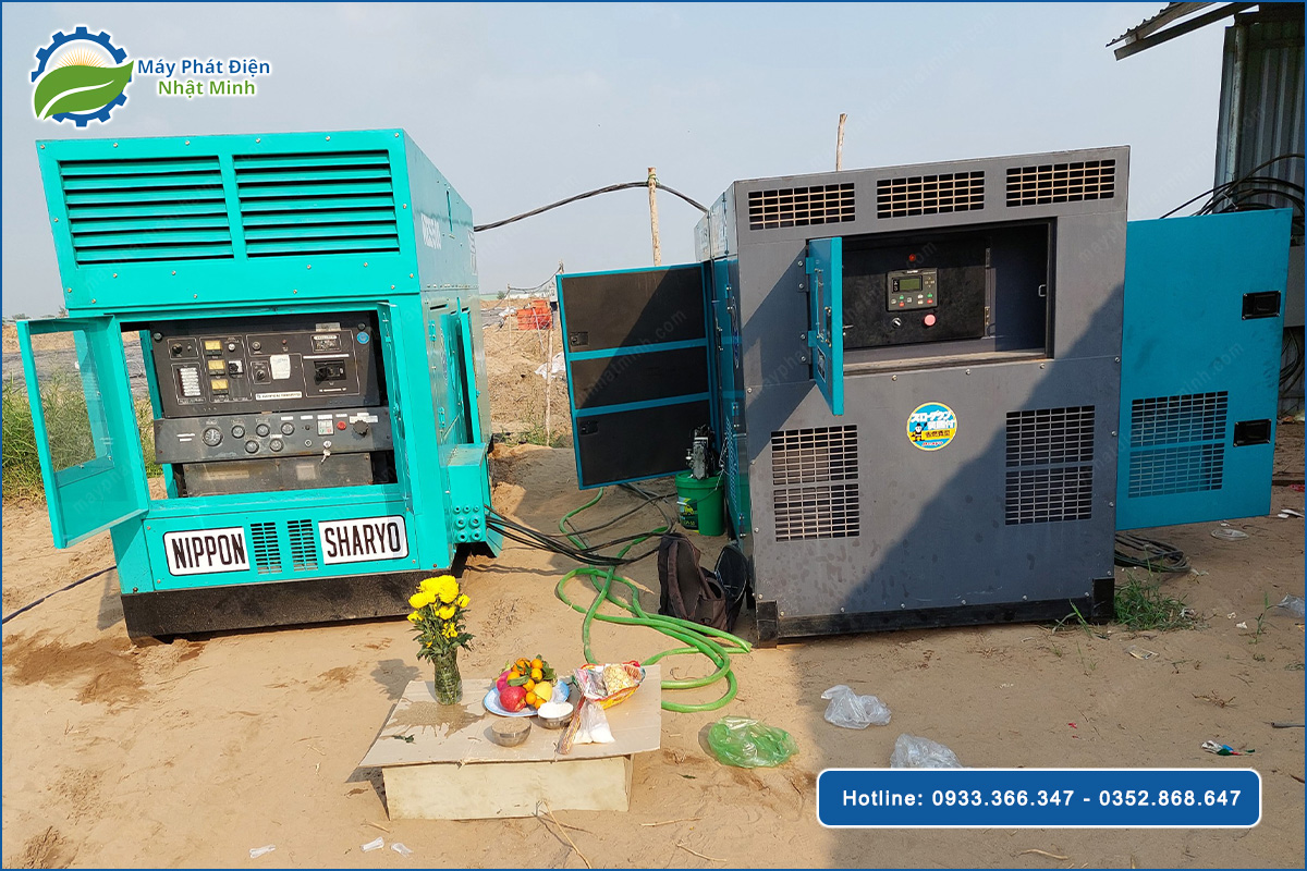 Đơn vị cho thuê máy phát điện tại Lâm Đồng - Nhật Minh