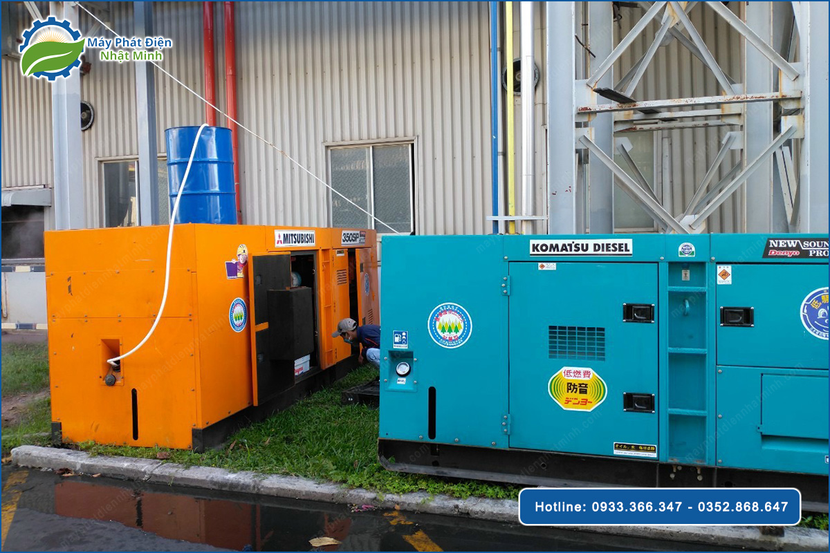 Đơn vị cho thuê máy phát điện tại Thuận An uy tín