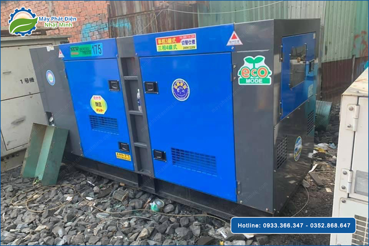 giá cho thuê máy phát điện tại Bình Phước của Nhật Minh