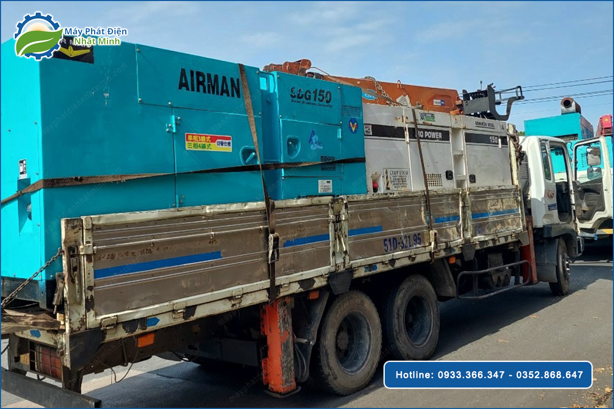  Nhật Minh cung cấp dịch vụ cho thuê máy phát điện tại Vĩnh Long uy tín và chuyên nghiệp