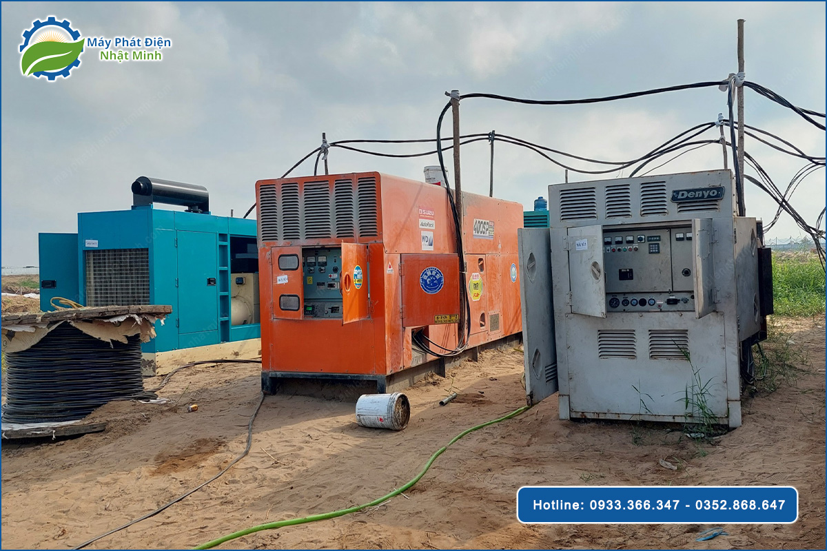 Nhu cầu sử dụng máy phát điện tại Bình Thuận tăng mạnh